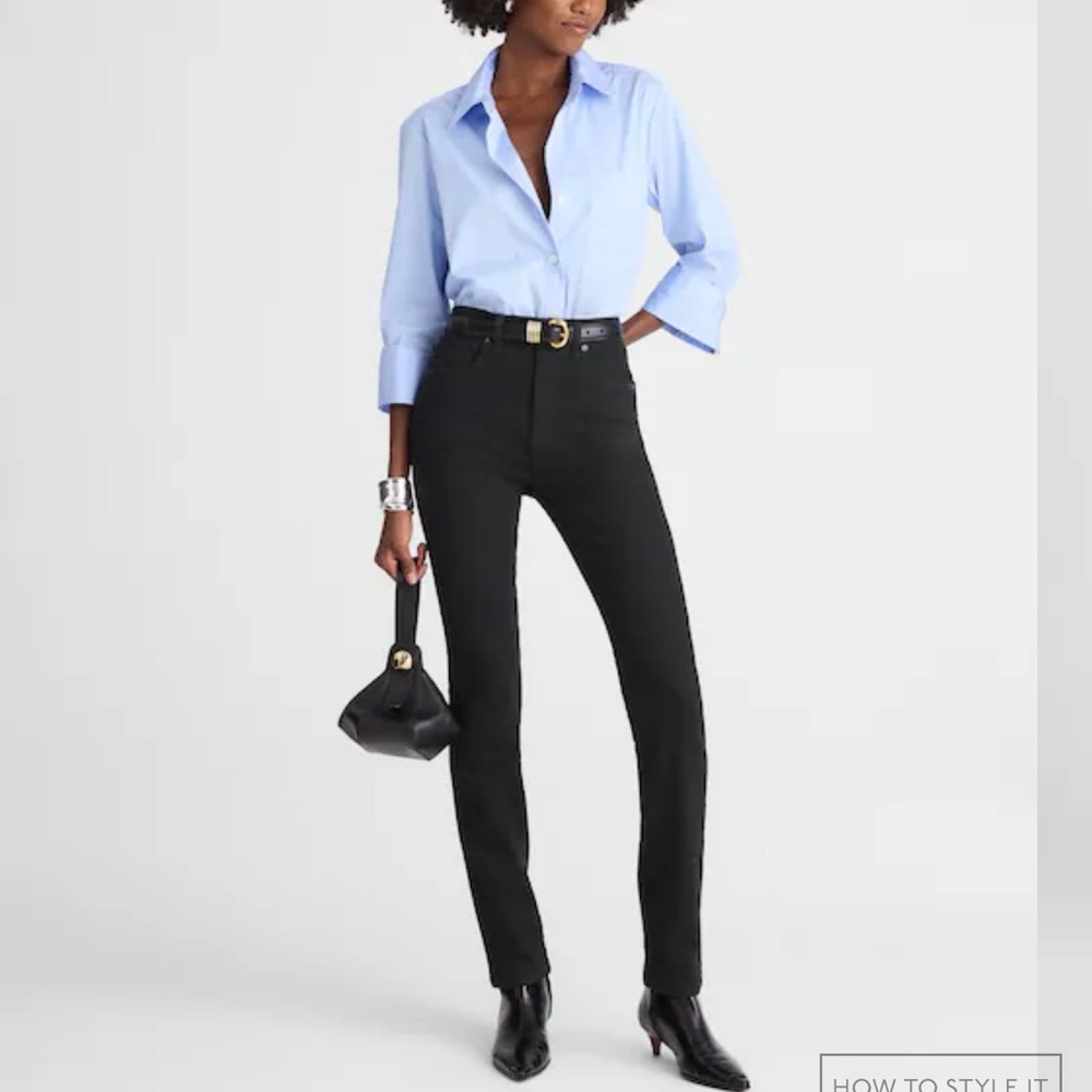 madewell 10” high rise Skinny Jeans - waxy black